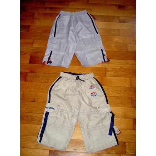 Lot De 2 Bermudas 1 Gris Et 1 Beige Motif Gris 32 Divisin League Basket Ball 2 Training Et Beige Us Gas Corp National Citern Transport Motor Oil Décathlon Taille 4 Ans