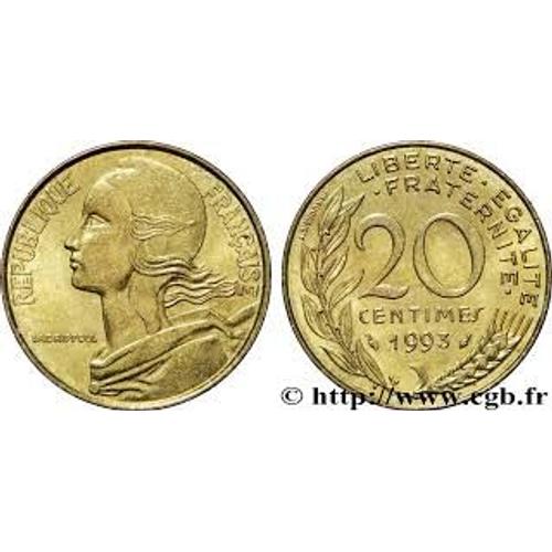 20 Centimes 1993