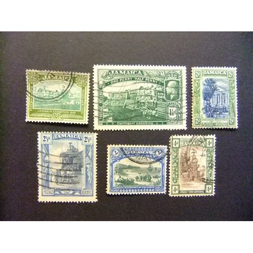 Jamaica 1921 - 29 Paysage De L´Ile Yvert N 93 / 98 º Fu