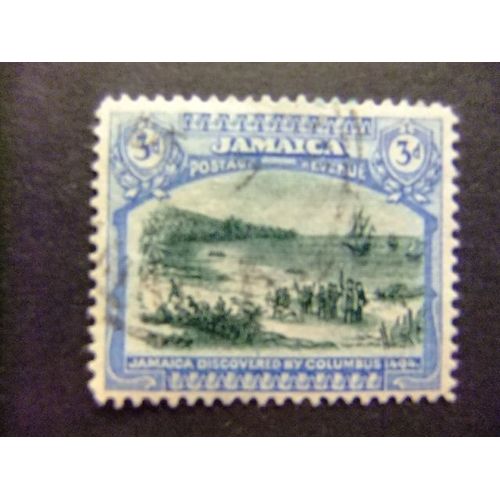 Jamaica 1920 - 21 Débarquement De C.Colomb Yvert N 86 º Fu