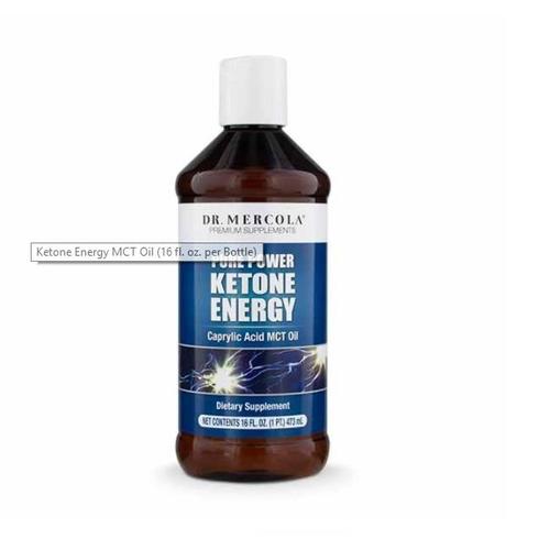 Ketone Energy Mct Oil (473 Ml) - Dr. Mercola 