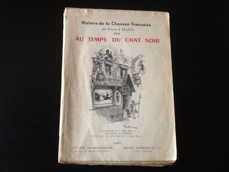 Edition Originale Au Temps Du Chat Noir Histoire De La Chanson Francaise Xvii Rakuten Edition Originale Au Temps Du Chat Noir Histoire De La Chanson Francaise Xvii Rakuten