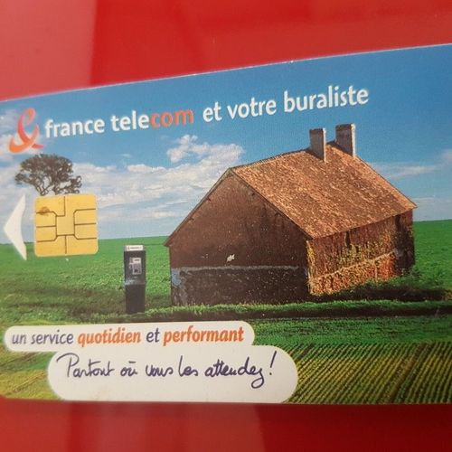 Telecarte 50 France Télécom Et Votre Buraliste