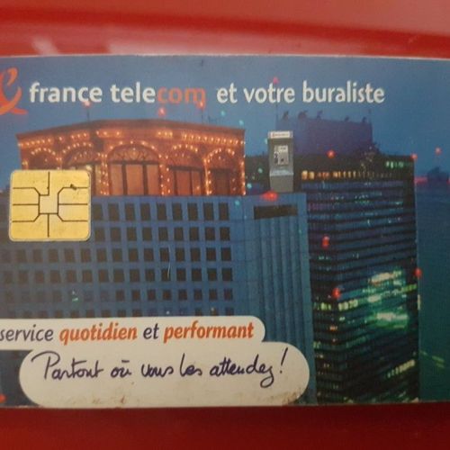 Télécarte France Télécom Et Votre Buraliste
