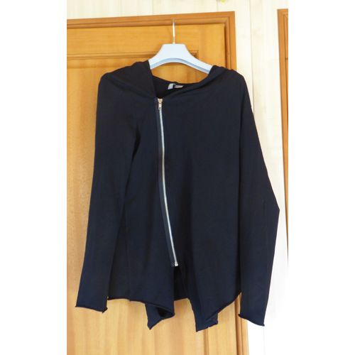 Veste H&m Veste Longue Coton S Noir