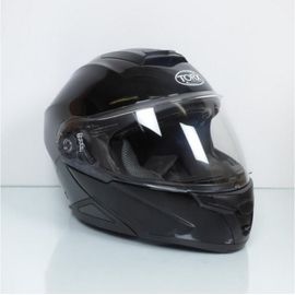 Casque Modulable Noir Brillant Torx Neil2 Taillexxl Visière Solaire Moto Scooter