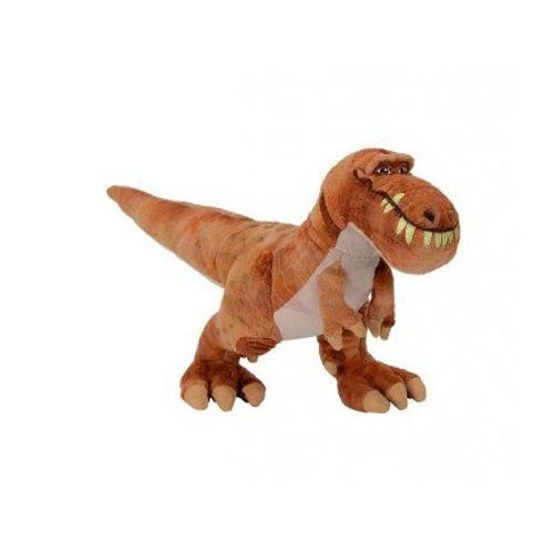 Peluche Butch 23 Cm De Long - Le Voyage Arlo - Dinosaure Brun - Peluche Licence Disney