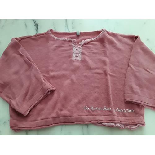 Pull Capt'n Tortue 6-8 Ans Vieux Rose