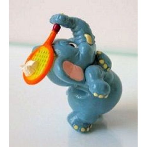 Figurine Kinder Monobloc 1999 "Les Eléphantos Au Club" Bud Mington