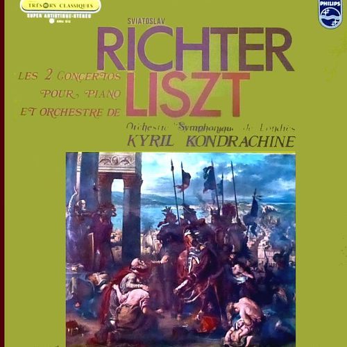 Liszt - Richter - Disque Vinyle Lp 33 Tours - Philips 6504015 - Sviatoslav Richter - Liszt : "Les 2 Concertos Pour Piano Et Orchestre" -