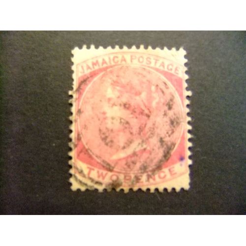 Jamaica 1870 - 72 La Reine Victoria Yvert N 9 Fu Sg N º 9 Fu Wmk Crown Cc