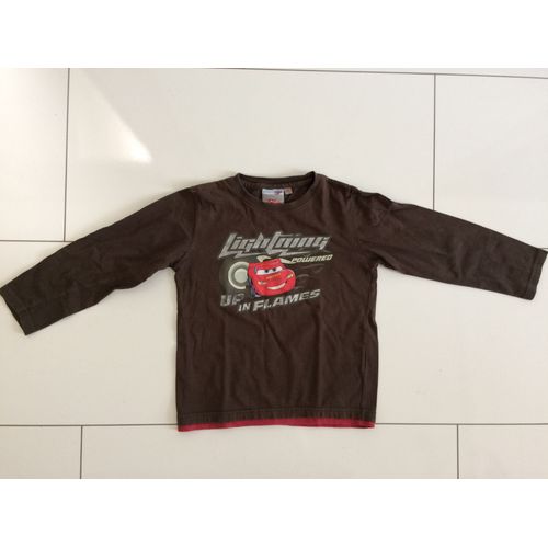 T-Shirt Disney Cars Coton 6 Ans Marron