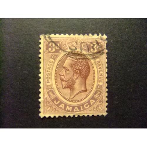 Jamaica 1912 - 19 George V Yvert N 62 º Fu Wmk Crown Ca Multiple