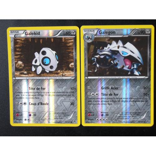 Explosion Plasma - Galekid (57) + Galegon (58/101) - Cartes Reverse