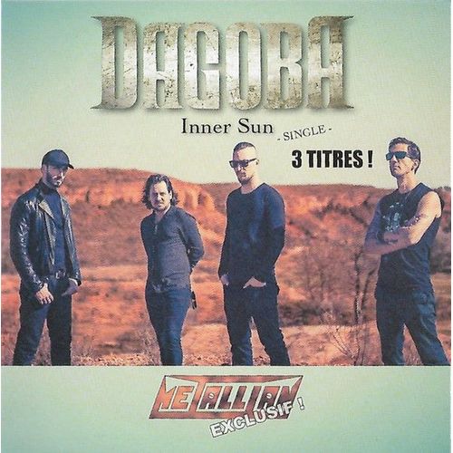 Dagoba-Inner Sun Cd Single 3 Titres(Offert Avec Le Metallian N° 102!)