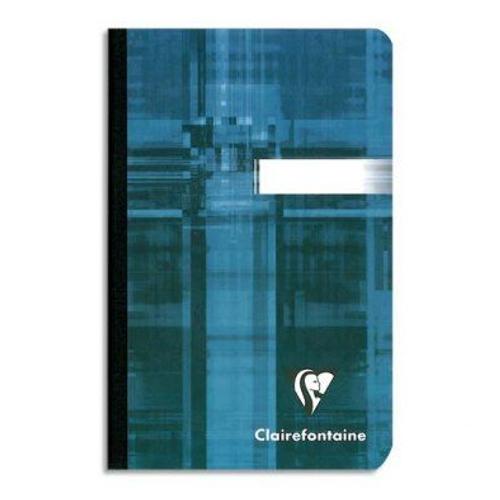 Clairefontaine Carnet Reliure Brochure 11 X 17 Cm 192 Pages Petits Carreaux Papier 90g