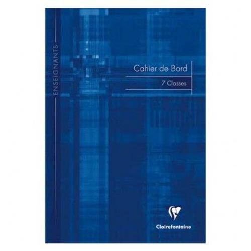 Clairefontaine Agenda De Bord Brochure Souple 21 X 29,7 Cm 144 Pages : 48 Cases Par Semaine Couverture Carte