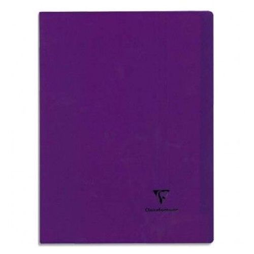 Clairefontaine Cahier Koverbook Piqûre 96 Pages Seyès 24 X 32 Cm Couverture Polypropylène Assortie