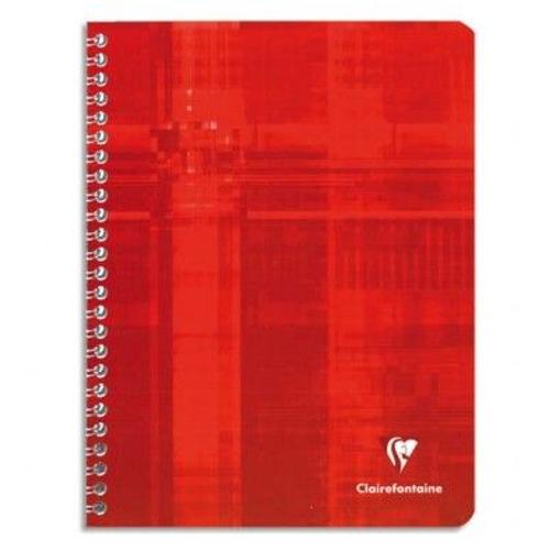 Clairefontaine Cahier Reliure Spirale 17 X 22 Cm 100 Pages 5x5 Papier 90g