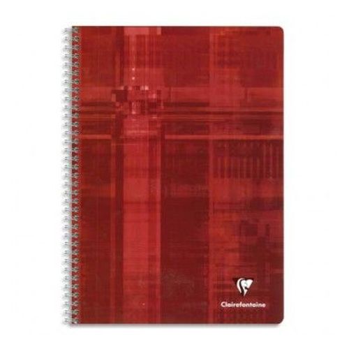 Clairefontaine Cahier Reliure Spirale 21 X 29,7 Cm 180 Pages 5x5 Papier 90g