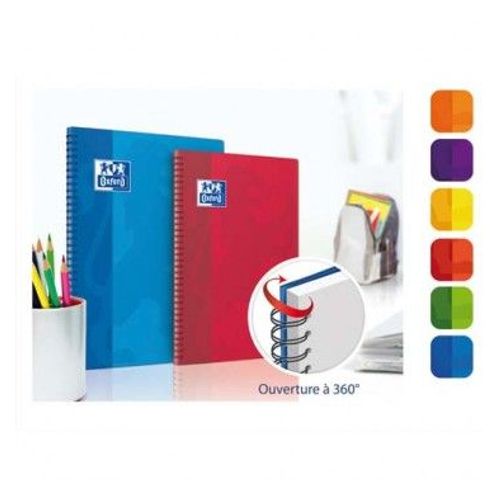 Oxford Cahier "Openflex", 240 X 320 Mm, Seyès, Spirale 90 Pages