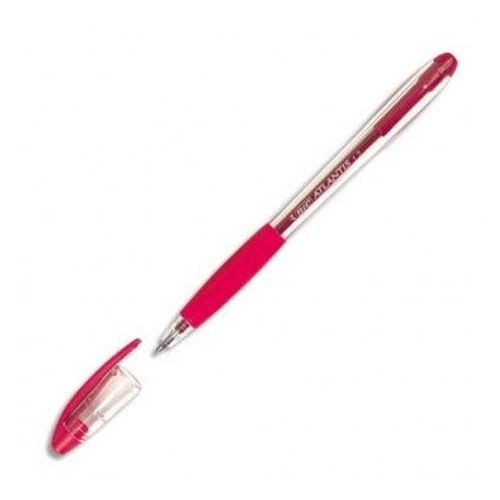 Bic Stylo Bille Atlantis Stic Rouge
