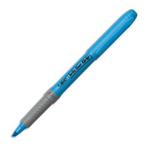 Bic Surligneurs Bleu Brirteliner Grip