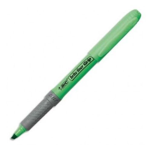 Bic Surligneurs Vert Brirteliner Grip