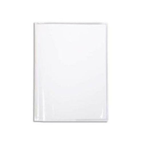 Calligraphe Protège-Cahier Cristal Transparent 12/100e 24 X 32 Cm Avec Porte-Étiquette