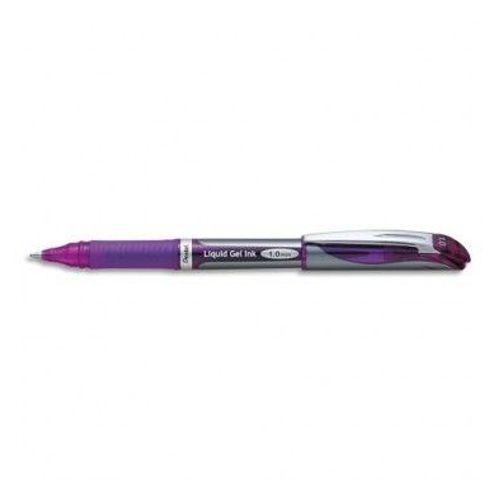 Pentel Roller Energel Rechargeable Pointe Large Coloris Violet Bl60-V