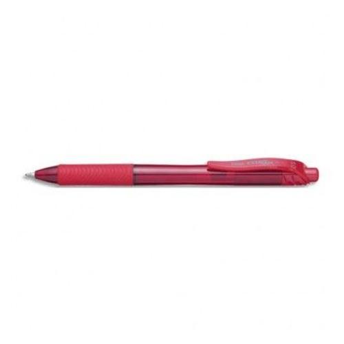 Pentel Roller Rétractable Energel X Pointe Large Rouge