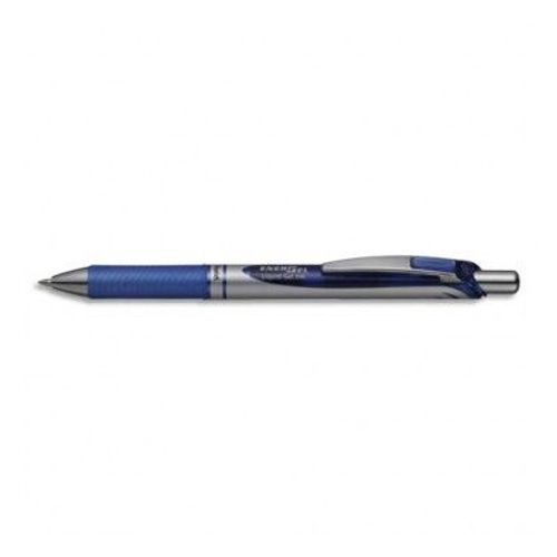 Pentel Stylo À Bille Energel Rétractable 0.7 Mm Bleu Bl77
