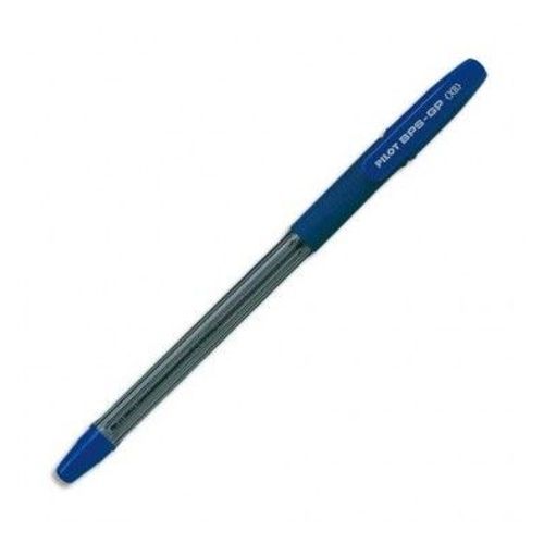 Pilot Stylo À Bille Pointe Extra-Large Encre Bleue Corps Cristal Avec Grip Antidérapant + Capuchon Bps-Gp