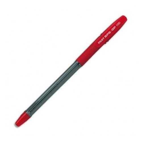 Pilot Stylo À Bille Pointe Extra-Large Encre Rouge Corps Cristal Avec Grip Antidérapant + Capuchon Bps-Gp