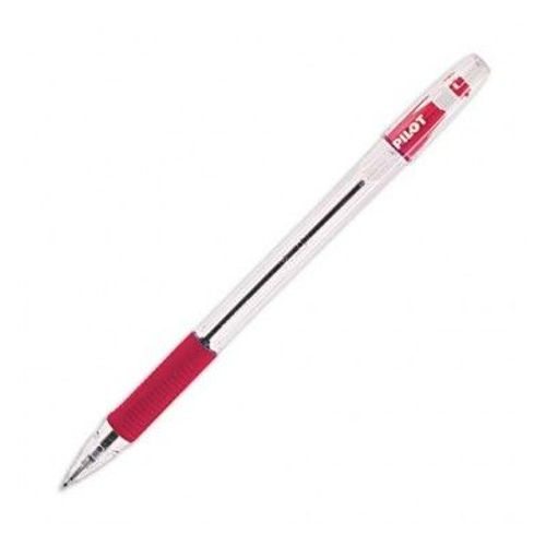 Pilot Stylo Bille Écologique Begreen Bpe-Gp Rouge, Pointe Moyenne 0,5 Mm