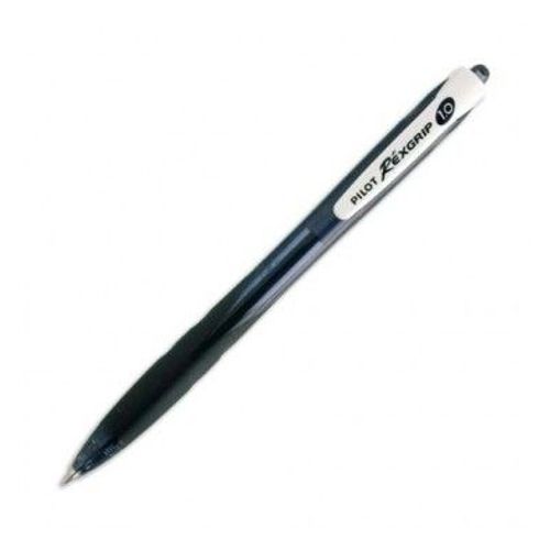 Pilot Stylo Bille Rétractable Moyen Rexgrip Begreen Noir