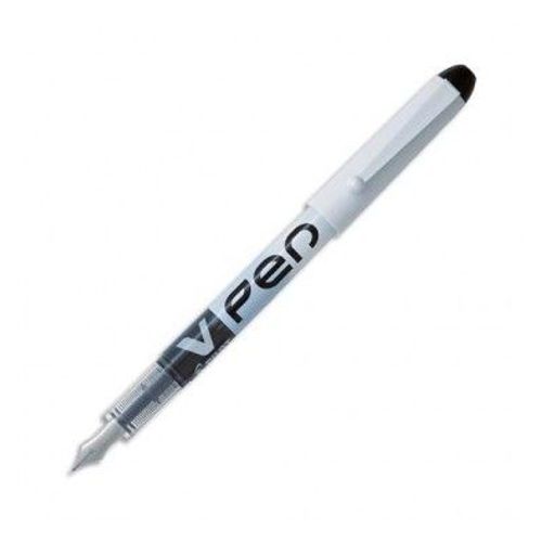 Pilot Stylo À Plume Jetable Largeur De Trait 0,4 Mm Encre Liquide Noire V-Pen