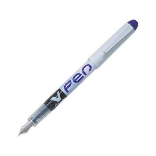 Pilot Stylo À Plume Jetable Largeur De Trait 0,4 Mm Encre Liquide Violet V-Pen
