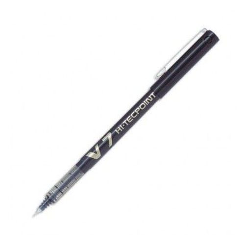 Pilot Stylo Roller Pointe Tubulaire 0,7 Mm Encre Liquide Noire Hi-Tecpoint Bx-V7