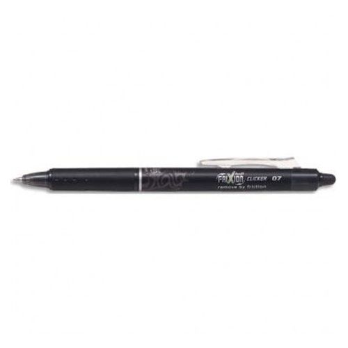 Pilot Roller Frixion Clicker Rétractable, Pointe Moyenne Noir
