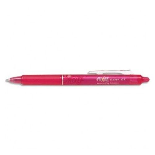 Pilot Roller Frixion Clicker Rétractable, Pointe Moyenne Rose
