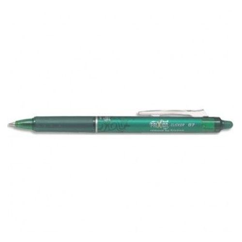Pilot Roller Frixion Clicker Rétractable, Pointe Moyenne Vert