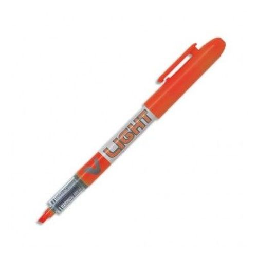 Pilot Surligneur De Poche Pointe Biseautée Encre Liquide Coloris Orange V-Light