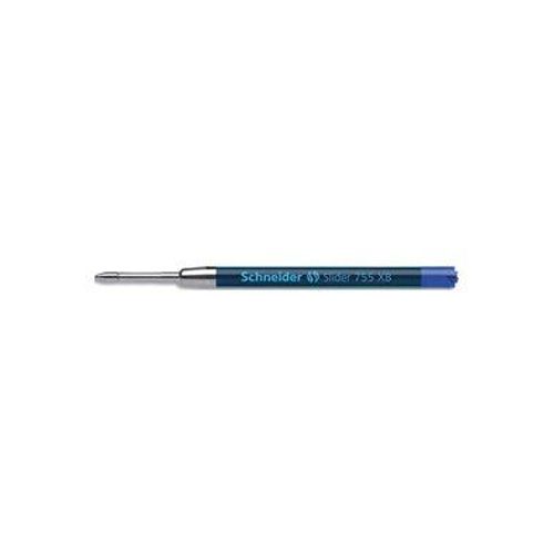 Schneider Recharge Bille Slider 755 Xb - Encre Viscoglide Bleu
