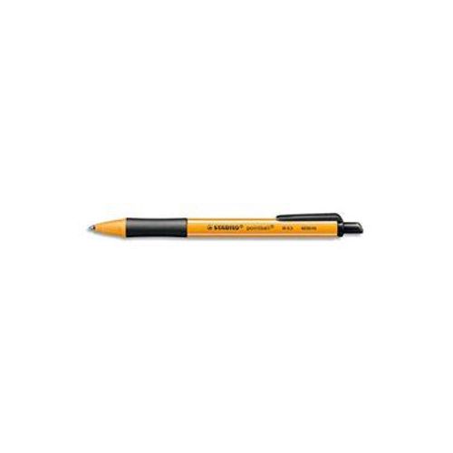 Stabilo Stylo À Bille Rétractable Avec Grip Confort Gamme Green 80% Recyclé Encre Noire