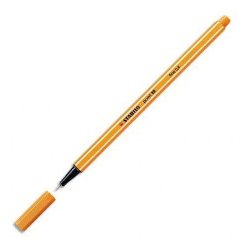 Stabilo Stylo Feutre Point 88 Orange, Pointe Fine 88/54