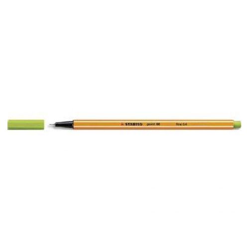 STABILO Stylo feutre Point 88 vert pomme, pointe fine 88/33