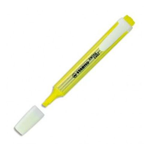 Stabilo Surligneur De Poche Pointe Biseautée Jaune Swing Cool