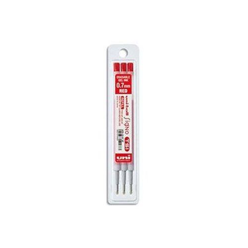 Uniball Recharge Roller Encre Gel Rouge Effaçable Signo Tsi