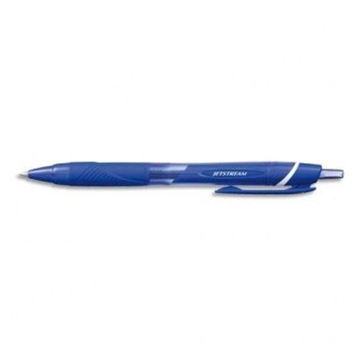 Uniball Stylo Bille Encre Gel Jetstream 107 Pointe 0,7 Mm Bleu, Idéal Pour Les Gauchers. Pointe Moyenne